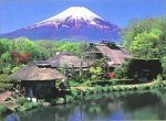 忍野の富士　画像